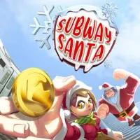 Subway Santa