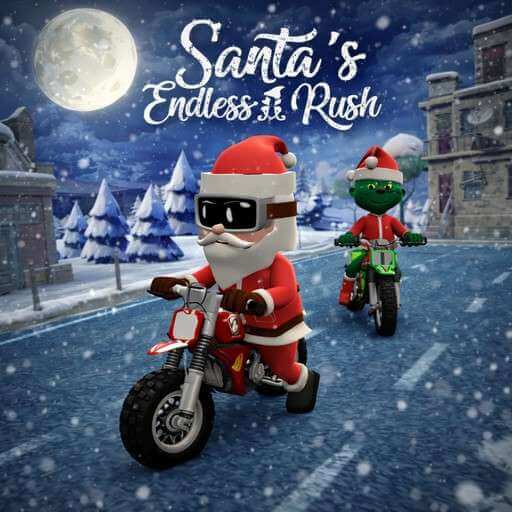 Santa's Endless Rush 3D