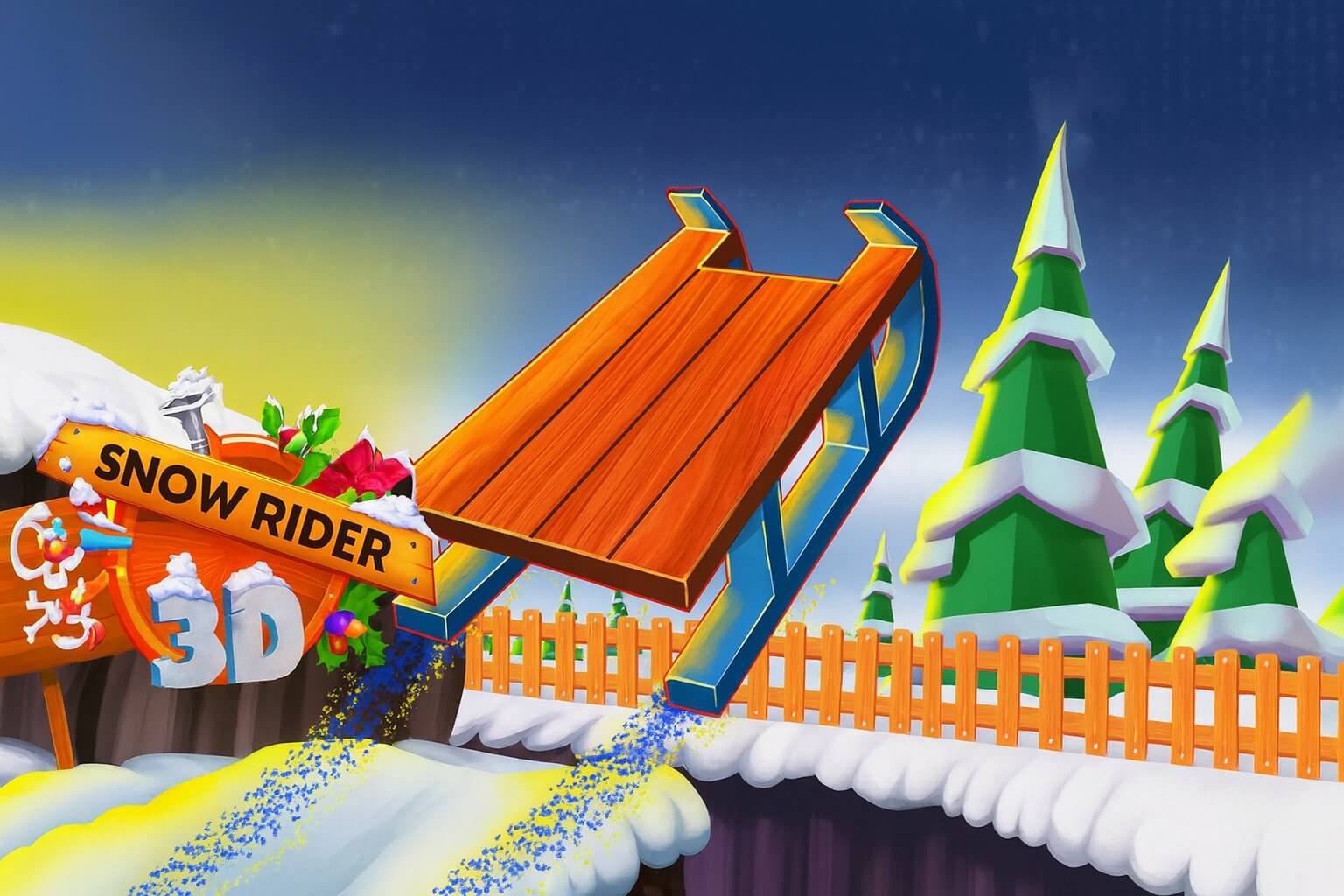 Play Snow Rider 3D Game